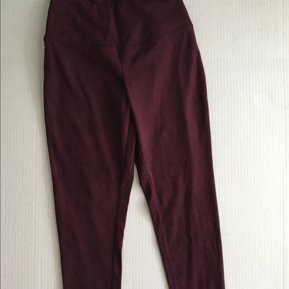 Faux Suede leggings